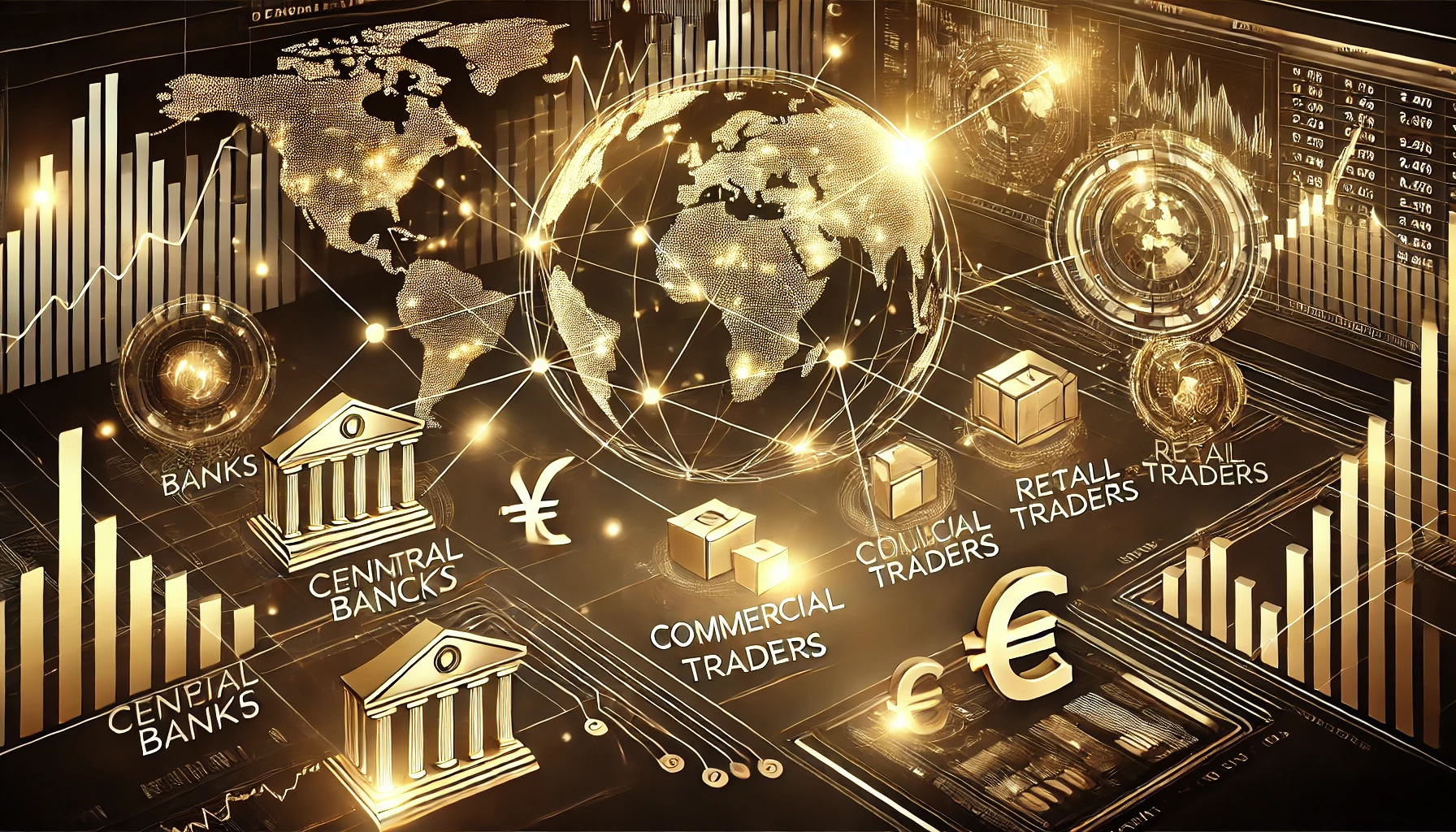 Key players in forex markets